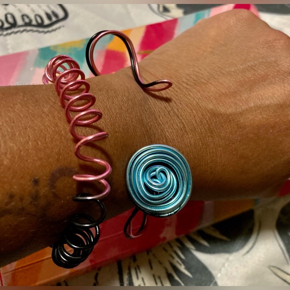 Cotton candy double bracelet - Picture 2 of 2